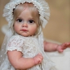 Búp Bê Tái Sinh Thân Nhựa Cao Cấp 55 cm = 22 inch Công Chúa Maggi Reborn Vinyl Doll PVN8281