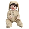 Búp Bê Tái Sinh Thân Nhựa Mềm Mại 55 cm = 22 inch Em Bé Trai Ăn Ngón Tay Reborn Silicon Vinyl Doll PVN3780