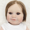 Búp Bê Tái Sinh Thân Nhựa Mềm Mại Bé Gái Maddie Tóc Cắm 50 cm = 20 inch Reborn Vinyl Doll PVN4836