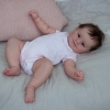 Búp Bê Tái Sinh Thân Nhựa Mềm Mại Bé Gái Maddie Tóc Cắm 50 cm = 20 inch Reborn Vinyl Doll PVN4836