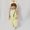 Búp Bê Tái Sinh Thân Nhựa Mềm Mại 55 cm = 22 inch Reborn Silicon Vinyl Doll