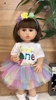 Búp Bê Tái Sinh Thân Nhựa Mềm Mại KEIUMI Chu Miệng Tóc Ngắn 55 cm = 22 inch Reborn Silicon Vinyl Doll PVN4696