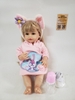 Búp Bê Tái Sinh Thân Nhựa Mềm Mại 55 cm = 22 inch Reborn Silicon Vinyl Doll