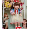 Búp Bê Tái Sinh Thân Nhựa Mềm Mại Tóc Nâu Bạch Tuyết Pinky 55 cm = 22 inch Reborn Silicon Vinyl Doll PVN4569