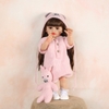 Búp Bê Tái Sinh Thân Gòn Mềm Mại 55 cm = 22 inch Reborn Silicon Vinyl Doll