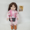 Búp Bê Thân Gòn 45 Cm = 18 Inch NPK Vynil  Cotton Body American Doll PVN4462