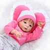 Búp Bê  Tiền Sản 55 cm 22 inch NPK Full Silicone Body Reborn Doll Manocanh Trẻ Em