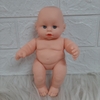 Búp Bê Tái Sinh Nhựa Mềm 18 cm 7 inch mắt 3D  Vinyl Reborn Baby Doll