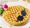 Chảo Khuôn Làm Bánh Bông Lan Kẹp Waffle Maker Nướng lên bếp Khuôn Làm Bánh Waffle Maker Chống Dính (Hoặc dùng thay thế vào máy gas, máy điện) PVN4561