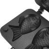 Chảo Khuôn Nuớng Bánh 2 Con Cá Lớn Taiyaki 34.8 X18 X 15cm Chống Dính - Taiyaki Japanes Fish Shape Hot Cake Maker SP000267 {Tặng Công Thức}