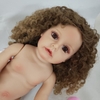 Búp Bê Tái Sinh Thân Nhựa Mềm Mếu KEUIME 55 CM 22 inch Reborn Body Full Doll PVN4108