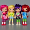 Búp Bê Cô Bé Dâu Tây Thơm Phức 14 Cm 5.5 Inches  A Girl Strawberry Shortcake Dolls