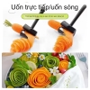 Dụng Cụ Nạo Tỉa Hoa Quả, Tỉa Cà Rốt, Nạo Xoáy Tạo Hình Hoa Rau Củ PVN5546