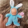 Búp Bê Em Bé Sơ Sinh Ngủ Đông 11 cm 3,5 inch Kèm Trang Phục Sleeping Doll 