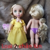 Búp Bê Công Chúa Tóc Mây Rapunzel Disney Animator 39 cm