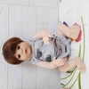 Búp Bê Tái Sinh Thân Nhựa Mềm _  Mô Hình Búp Bê Tiền Sản Reborn Body Full Silicone Doll