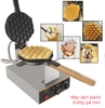 {Đủ Mẫu} Máy Làm Bánh Kẹp Đơn Công Nghiệp 220V 1400W Waffle Machine