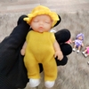 {Hàng Cao Cấp} Búp Bê Ngủ Em Bé Đang Ngủ full silicon 12 cm 5 inch Sleeping Dolls