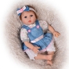 (Đủ mẫu) Búp Bê Tái Sinh 55 cm = 22 inch Thân Gòn Mềm Mại  NPK Reborn Vinyl Doll (Hàng Tồn Kho}