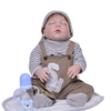 Búp Bê Nhựa Em Bé Ngủ Đông 55 Cm 22 Inch NPK Full Silicone Body Reborn Doll PVN4426