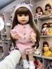 Búp Bê Tái Sinh Thân Gòn Mềm Mại 55 cm = 22 inch Reborn Silicon Vinyl Doll