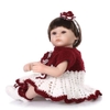 Búp Bê Tái Sinh 40 cm -16 inch Thân Gòn Mềm Mại NPK  Reborn Vinyl Doll