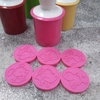 Khuôn Làm Bánh Quy 6 mặt_Biscuit Silicone Molds 3D Silicone Cookie Stamps