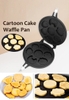 Khuôn Chảo Bánh Kẹp 7 Hoạt Hình 41,5*19,5*2,3cm.....Cartoon Cake Waffle Pan PVN5106