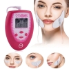 Máy Châm Cứu Mát Xa Bấm Huyệt Xung Điện Tần Số Thấp Massage Mặt, Tạo V Line  Mini Tặng Kèm 4 Miếng Dán PVN8451