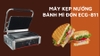 Máy Ép Kẹp FY811  Nướng Bánh Mỳ, Nướng Thịt Đa Năng _Máy Công Nghiệp Điện 220v Electric Toaste Maker Stainless Steel Sandwich Griller PVN3819