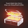 Máy Ép Nướng Bánh Mì Pate Công Nghiệp Y2699 Cho Nhà Hàng, Quán Ăn Sáng PVN7993