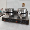Máy Kẹp Tàn Ong 4 Tim Đôi Công Nghiệp 220V Baker Waffle Machine PVN3679 Tặng Công Thức Làm Bánh