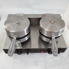 Máy Kẹp Tàn Ong 4 Tim Đôi Công Nghiệp 220V Baker Waffle Machine PVN3679 Tặng Công Thức Làm Bánh