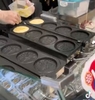 Máy Làm bánh 4 Đồng Tiền Xu 10 won Hàn Quốc Cheese Coin Waffle Waffle Maker Machine 3000W 220V EU PLUG PVN4865