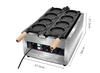 Máy Làm bánh 4 Đồng Tiền Xu 10 won Hàn Quốc Cheese Coin Waffle Waffle Maker Machine 3000W 220V EU PLUG PVN4865