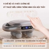 Máy Mát Xa 6 Đầu + Led Chuyên Nghiệp Rung Cơ Sâu Tần Số Cao Cơ Thư Giãn Six headed Massage Gun S2 Fascia PVN8122