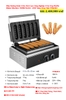 Máy Nướng Bánh 6 Xúc Xích Caro Công Nghiệp Hot Dog Waffle Maker Machine 1500W Electric 220V PVN2831