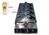 {Đủ Mẫu} Xài Điện 3000W & Xài Gas Máy Nướng Bánh Đường Phố 38x38x26cm Waffle Maker Electric