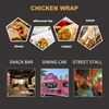 Combo 2 máy làm Bánh Mì Cuộn Gà Burrito Kiểu Mexico