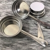 Bộ 4 Muỗng Đong Inox Định Lượng trong ngành Bếp, Bánh, Pha chế Stainless Steel Measuring Spoons