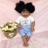 [Đủ mẫu] Búp Bê 55 cm = 22 inch Thân Gòn Mềm Mại  Reborn Silicon Vinyl Doll