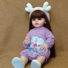 Búp Bê Tái Sinh Thân Gòn Mềm Mại 55 cm = 22 inch Reborn Silicon Vinyl Doll