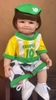 Búp Bê Tái Sinh Thân Nhựa Mềm Mại 55 cm = 22 inch Reborn Silicon Vinyl Doll