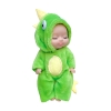 Búp Bê Em Bé Sơ Sinh Ngủ Đông 11 cm 3,5 inch Kèm Trang Phục Sleeping Doll 