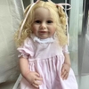 [Đủ mẫu] Búp Bê 55 cm = 22 inch Thân Gòn Mềm Mại  Reborn Silicon Vinyl Doll