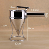 Phễu Inox Cao Cấp lỗ 8 mm 1200ml Rót Bột, Sốt Làm Bánh Bạch Tuộc Takoyaki, Bánh Kẹp... Pancake Batter Dispenser SP000360