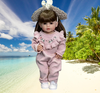 Búp Bê Tái Sinh Thân Gòn Mềm Mại 55 cm = 22 inch Reborn Silicon Vinyl Doll