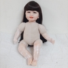 Phụ Kiện Tóc Tơ Giả Bằng Lụa Chịu Nhiệt Tóc Cho Búp Bê Tái sinh 55 cm = 22 inch Doll, Búp Bê 20 cm ixdoll