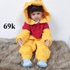 {Nhiều Mẫu} quần áo + giày Cho Búp Bê Tái Sinh 30cm  50 Cm 55 cm - 12 inch, 20 inch, 22 inch
