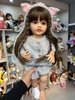 Búp Bê Tái Sinh Thân Gòn Mềm Mại 55 cm = 22 inch Reborn Silicon Vinyl Doll